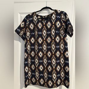 Blue Aztec Dress